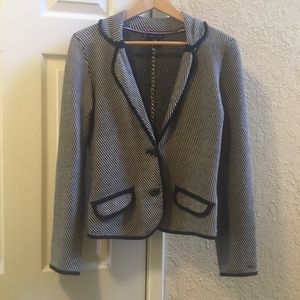 Tommy Hilfiger tweed knit jacket/blazer.